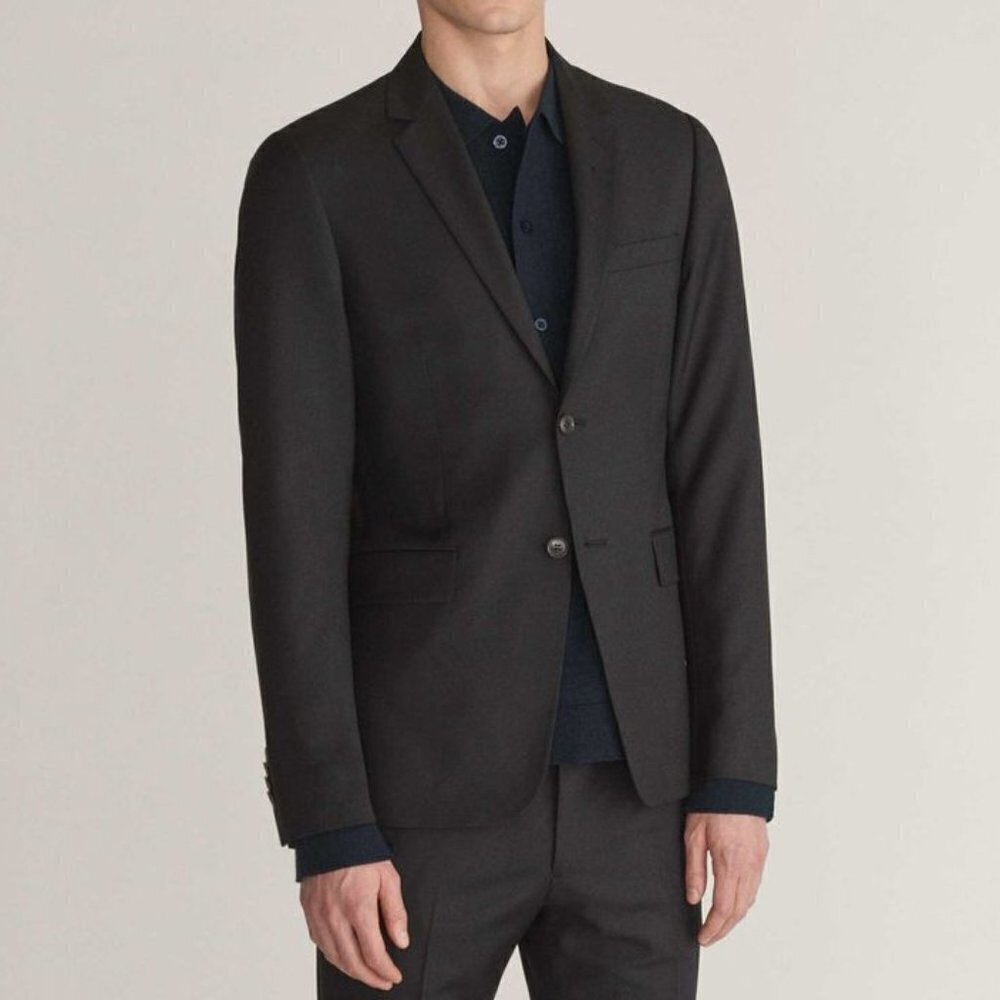 Tiger Of Sweden Wool Blazer Bnwt Gray Slim Fit